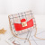 Cross-Border Women's Shoulder Plaid Color Matching Small Square Bag Wholesale 2021 Summer New Korean Style Bag Cover Crossbody Chain Bag