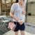 Handbags 2020 Summer Autumn New Style Korean Style Rivet Solid Color Portable Pu Bucket Bag Shoulder Crossbody Small Bag