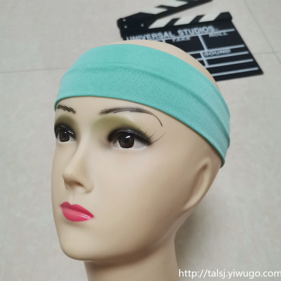 Lightweight Face Wash Headband Exercise Hair Band Monochrome Gym Headband Plain Breathable Headband Yoga Hair Band