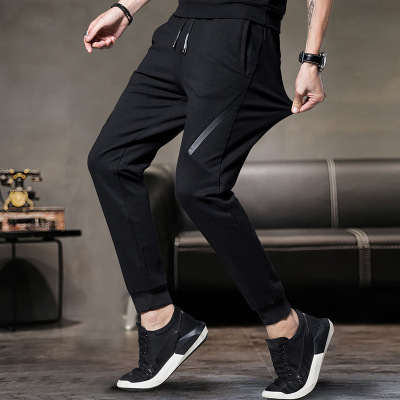Autumn and Winter Loose All-Match Fashion Jeans Casual Youth Cropped Harem Pants Trousers Men's Jeans