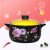 Korean Casserole/Stewpot Household Gas High Temperature Resistant Korean Ceramic Pot Soup Stew Casserole Casserole Clay Pot Black
