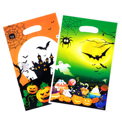 Halloween Party Gift Bag Pumpkin Bat Spider Candy Bag Ghost Festival Layout Supplies in Stock