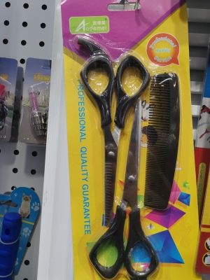 Hair Scissors Comb Set Hair Scissors Knife