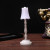 Unplugged Mini Retro Table Lamp Small Night Lamp Bedside Bedroom Eye Protection Table Lamp White Light Warm Light