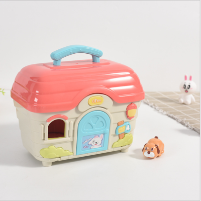 Simulation Puppy Pet Room Play House Intelligent Early Education Educational Toys