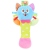 Earthmama Toys for Children and Infants Animal Hand Shake Stick with BB Device Hand Swinging Tambourine Comforter Toys Wholesale