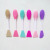 New Double-Headed Silicone Brush Makeup Remover Cleaning Blackhead Facial Treatment Brush DIY Facial Mask Mixing Stick Facial Mask Apply Portable Models Beauty Tools