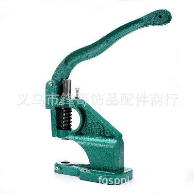 Eyelet Button Hand Press Snap Fastener Dotter Riveting Machine Manual Air Hole Installation Tool Mold