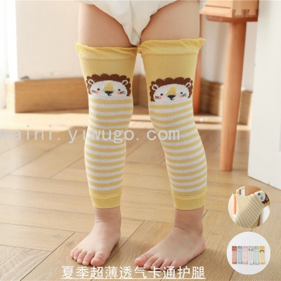 21 Cartoon Striped Loose Baby Tube over-the-Knee Oversleeve Summer Ultra-Thin Anti-Mosquito Socks