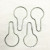 Supply Suspender Buckles in Stock Wholesale Curtain Hook Shower Curtain Gourd Curtain Hook