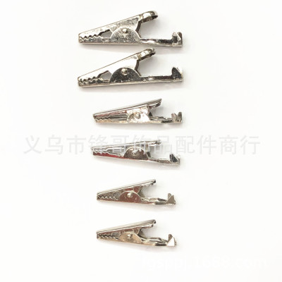 Self-Produced and Self-Sold Crocodile Clip Iron Wire Clip Business Card Base Crocodile Clip Welcome to Order
