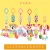 Earthmama Baby Plush Toy 0-3 Years Old Wind Chimes Bed Bell Rattle Baby Comfort Handbell Rattle Stroller Pendant
