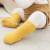 2021 Autumn and Winter Solid Color Baby Terry Tube Socks Coral Fleece Thickened Warm Floor Socks Non-Slip Infant Socks