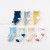 Cartoon Baby's Socks Glue Dispensing Non-Slip Baby Floor Socks Curling Loose Socks Mouth Baby Socks 0-1-3