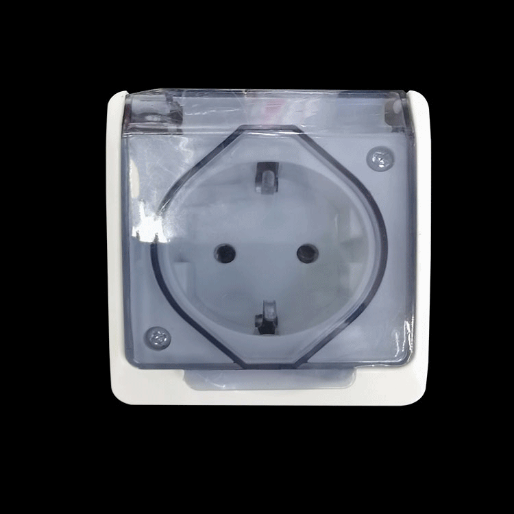 Single Connection Waterproof Switch Box Multi-Purpose with Transparent Cover Switch Socket