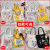 Canvas Bag Female Summer Niche Cute Student Tuition Bag Tutorial Portable Book Bag All-Match Japanese Style Crossbody Cloth Bag
