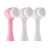 3D Double-Sided Face Brush Soft Bristles Silicone Face Washing Machine Household Manual Facial Brush Facial Cleansing Instrument Deep Pore Cleaning