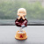 Car Decoration Four Non-Swing Little Monk Four Non-Spring Shaking Head Monk Car Resin Decorations