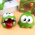 New Frog Leon Cut Rope Frog Squeeze and Sound Cartoon Doll Furniture Furnishing Articles Plastic Cartoon Decorative Toy Batch