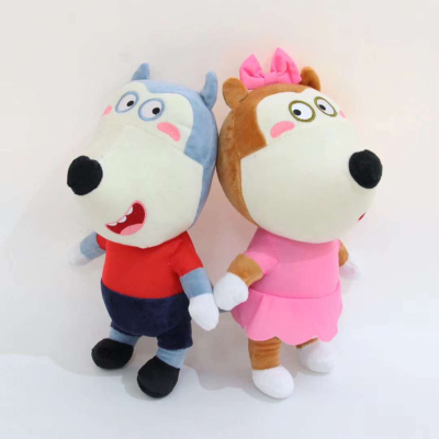 English Cartoons for Cross-Border Products
Wolf Wolfoo Lucy Plush Doll