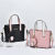 2021 New Foreign Trade Lady Bag for the Middle-Aged Large Capacity Handbag Shoulder Crossbody Bag PU Leather Stall 11829