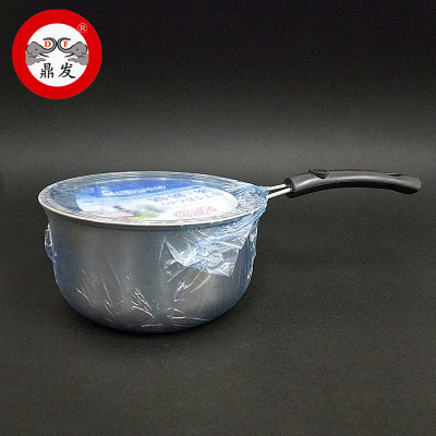 Kitchenware 18cm Single Handle Milk Pot Korean Stainless Steel Small Soup Pot Baby Food Pot Single Bottom Heating Fast