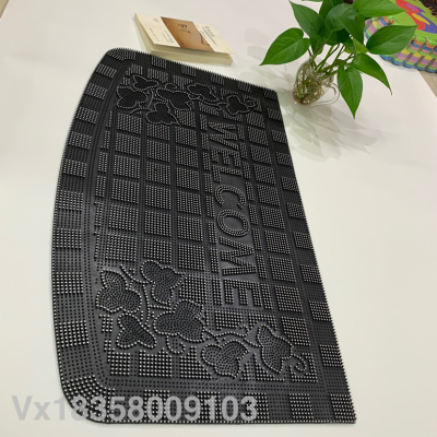 Special-Shaped Mat PVC Floor Mat Rubber Pad European Door Mat Kitchen Pad Non-Slip Mat Multifunctional Floor Mat