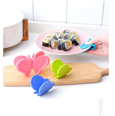 Creative Butterfly Kitchen Insulation Silicone Tray Bowl Holder