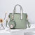 2021 New Foreign Trade Lady Bag for the Middle-Aged Large Capacity Handbag Shoulder Crossbody Bag PU Leather Stall 11829