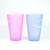Pp Frosted Gargle Cup Camping Juice Cup Fruit Color Plastic Water Cup Fashion Printing Beer Steins Mouthwash Cup