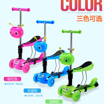 Two-in-One Scooter Factory Direct Sales Riding Scooter Multifunctional Scooter One Piece Dropshipping Scooter