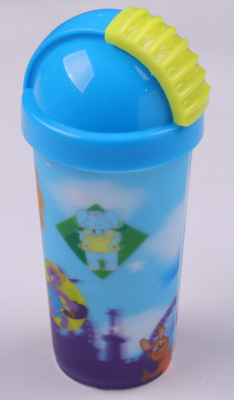 3D Children's Cups Cute Cartoon Leak-Proof Shatter Proof Kettle