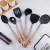 Non-Stick Pan Silicone Kitchenware Set Cooking Spoon and Shovel Kitchen Soup Spoon Set