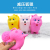 Creative Adorable Pet Decompression Fox Squeezing Toy Decompression Toy Cartoon Little Fox Ball Vent Ball