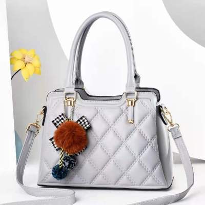 Bags and Bags Wholesale Consignment 2021 New Embroidery Thread Handbag Large Capacity Shape-Fixed Bag Spot Stall 11831