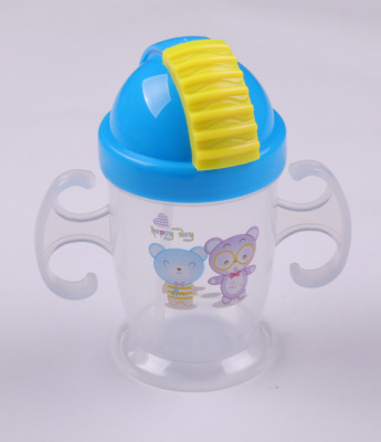 2021 Baby Water Cup with Handle Anti-Fall Water Pot for Kindergarten Water Cup