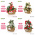 Factory Direct Sales 69 Head Artificial Rose Rattan Plastic Fake Flower Artificial Flowers Artificial Plant Rattan Fake Leaves