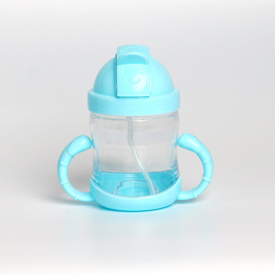 Children's Kindergarten 2-3-4-5 Years Old Baby with Handle Drinking Cup Kid's Kettle Leak-Proof Cup