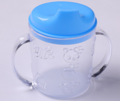 Infant Flat Head Duckbill Suction Cup Drop-Proof and Leak-Proof Kettle