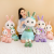 Cute Gauze Skirt Rabbit Doll Large Plush Toy Little White Rabbit Ragdoll Comforter Toys Bed Sleeping Super Cute