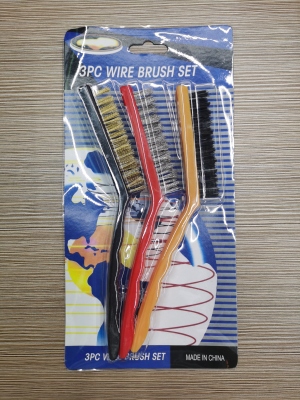 3Pc Color Utility Brushes