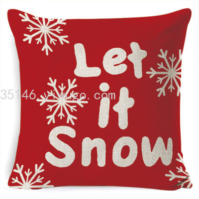 Christmas Series Pillow New Factory Direct Sales