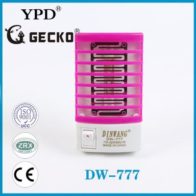 Factory Wholesale DW-777 Small Night Lamp Electronic Mosquito Killer Led Two-in-One Household Mosquito Killing Lamp