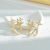 Sterling Silver Needle High-Grade French Style Four Eight-Pointed Stars Earrings Female Temperament 2021 New Fashion Earrings Online Influencer Earrings Wholesale