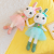 Cute Gauze Skirt Rabbit Doll Large Plush Toy Little White Rabbit Ragdoll Comforter Toys Bed Sleeping Super Cute