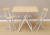 New 70cm Folding Three-Piece Tables and Chairs Leisure Garden Balcony Portable Table in Stock