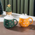 Creative Christmas Gift Cup Cute Cartoon Snowman Ceramic Cup Student Gift Mug Can Make Logo Couple's Cups