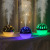 The New Moon Projection Lamp Humidifier Charging Mini Colorful LED Night Light Mechanical Volume of Air Purifier