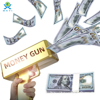 Cross-Border Money Gun Toy Money Gun Money Gun Money Spitting Machine Money Online Red Wedding Money Gun