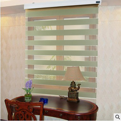 Living Room Polyester Double-Layer Sunshade Soft Gauze Curtain European Home Light Shade Hotel Soft Light Simple Curtain Can Be Customized